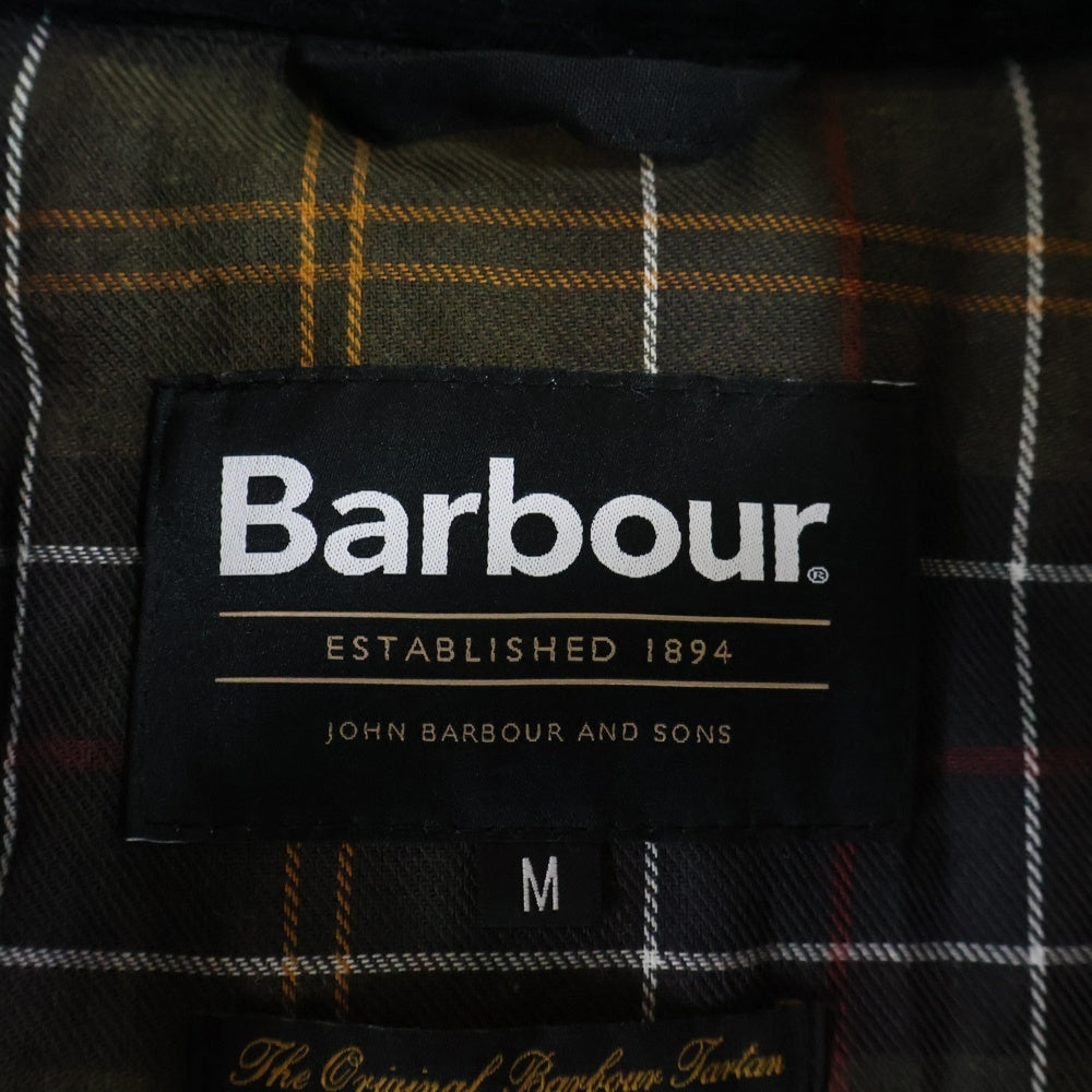 Barbour(バブアー) 25AW Heritage + ヘリテージ プラス Editor ワックスジャケット ブラック 252MWX2480