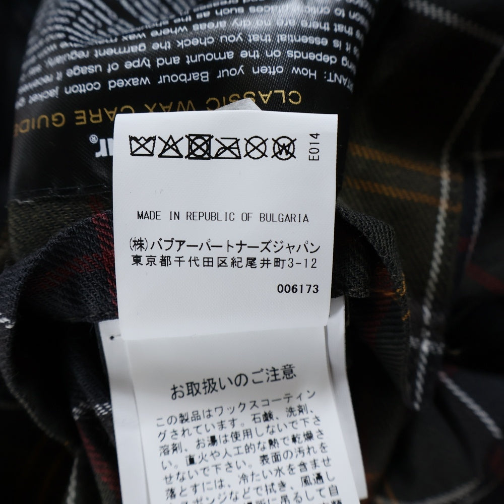 Barbour(バブアー) 25AW Heritage + ヘリテージ プラス Editor ワックスジャケット ブラック 252MWX2480