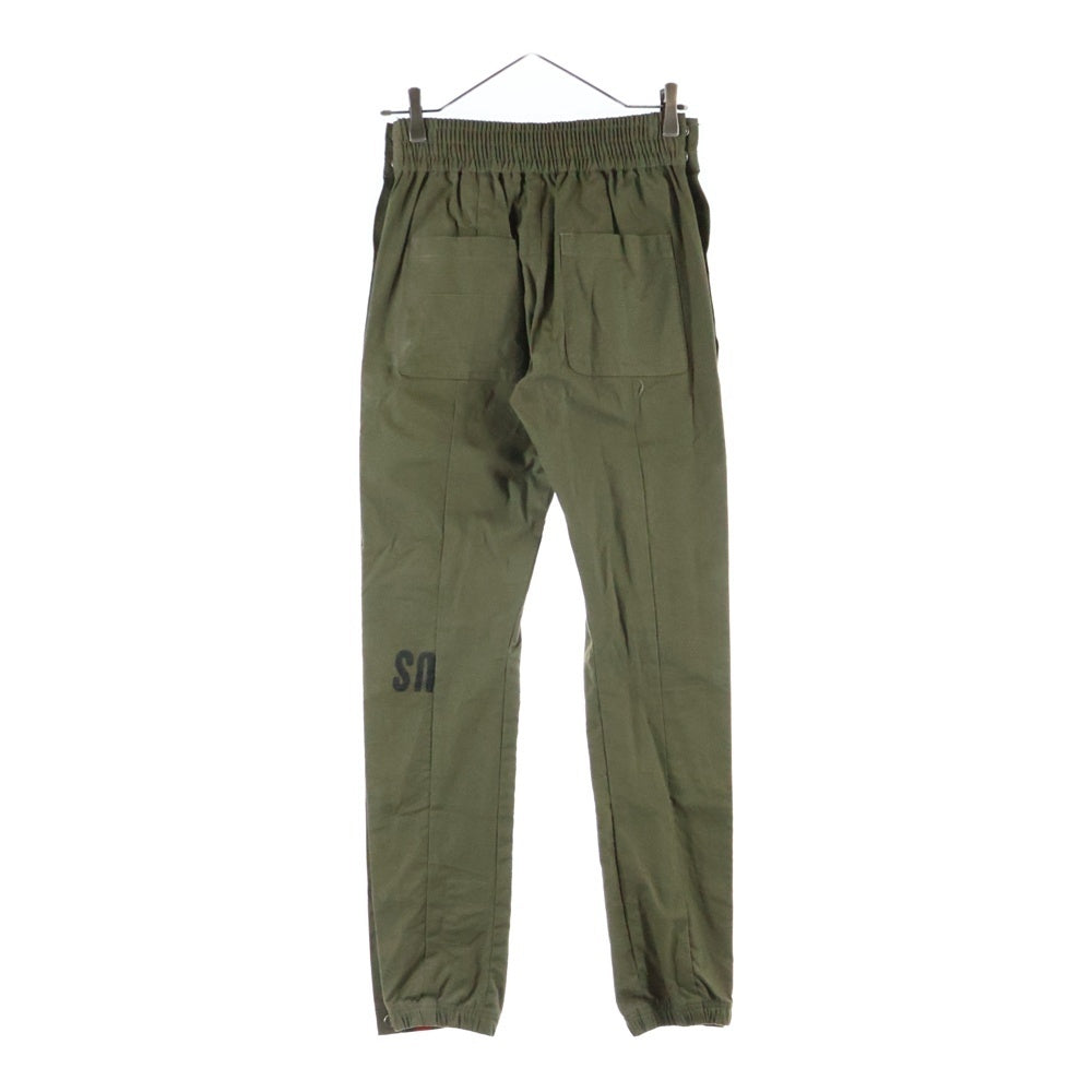 READY MADE(レディメイド) SIDE SNAP TRUCK PANTS サイドスナップ トラックパンツ カーキ