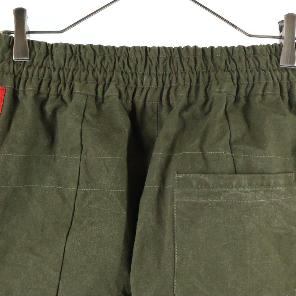 READY MADE(レディメイド) TRUCK PANTS サイドスナップ トラックパンツ カーキ