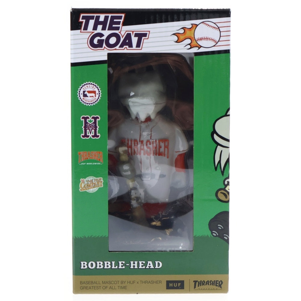 HUF(ハフ) ×THRASHER THE GOAT スラッシャー ザゴート フィギュア 人形 マルチ ■