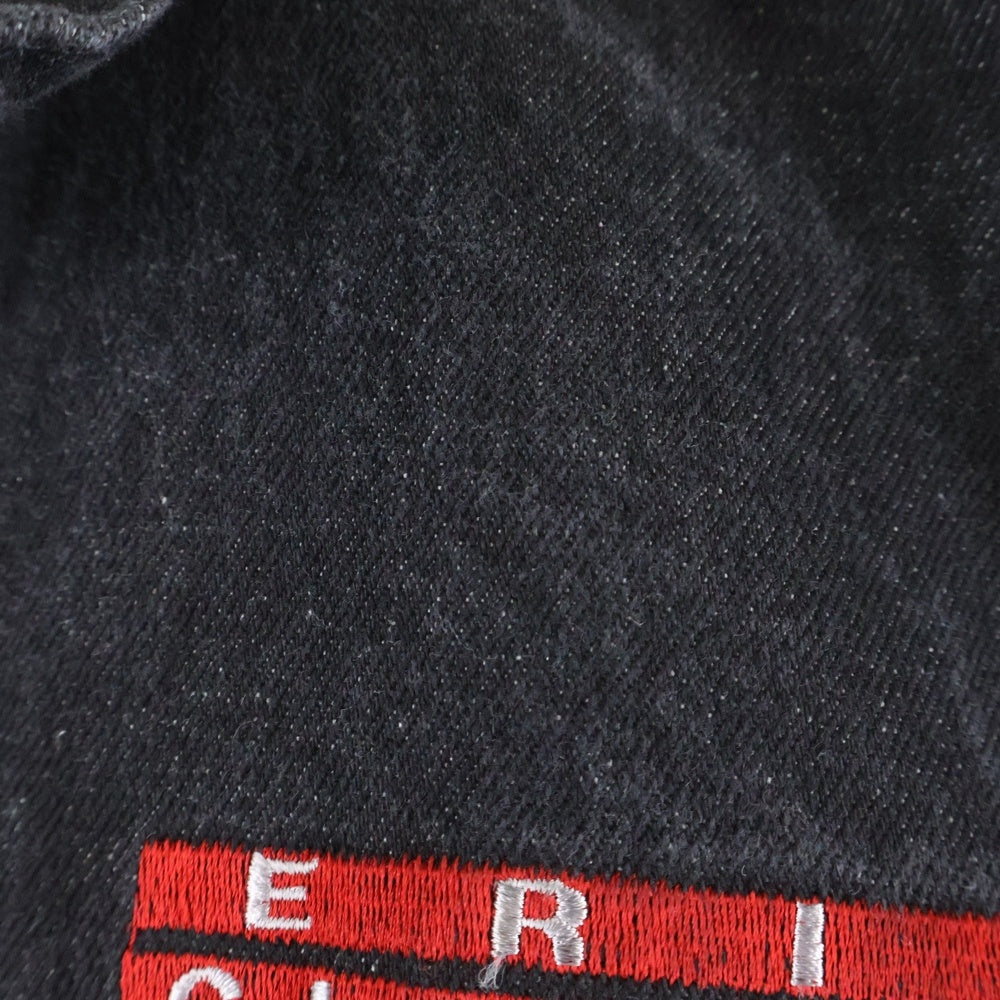 VINTAGE(ヴィンテージ) Eric Clapton 1993 Japan Tour Denim Jacket エリッククラプトン 1993年ジャパンツアーデニムジャケット ロゴ刺繍デニムジャケット ブラック