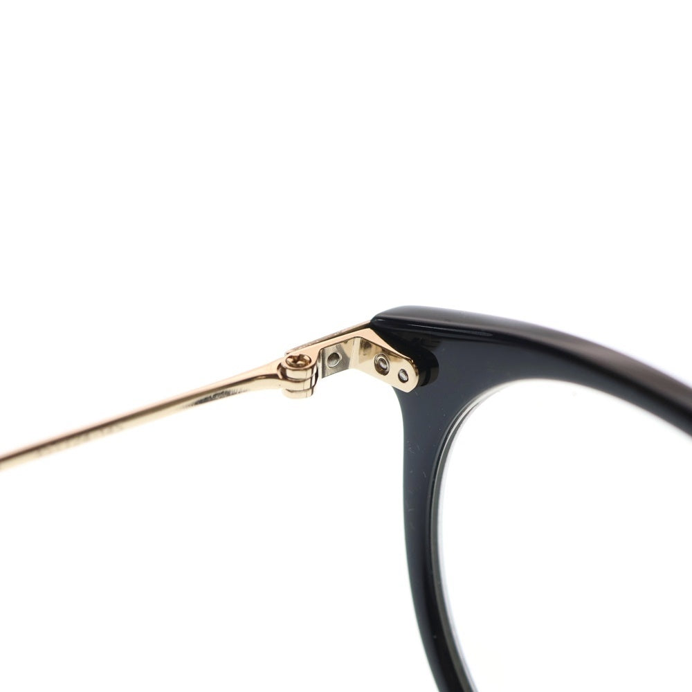 EYEVAN(アイヴァン) Chrissie クリッシー ウェリントン 眼鏡 アイウェア ブラック/ゴールド レディース