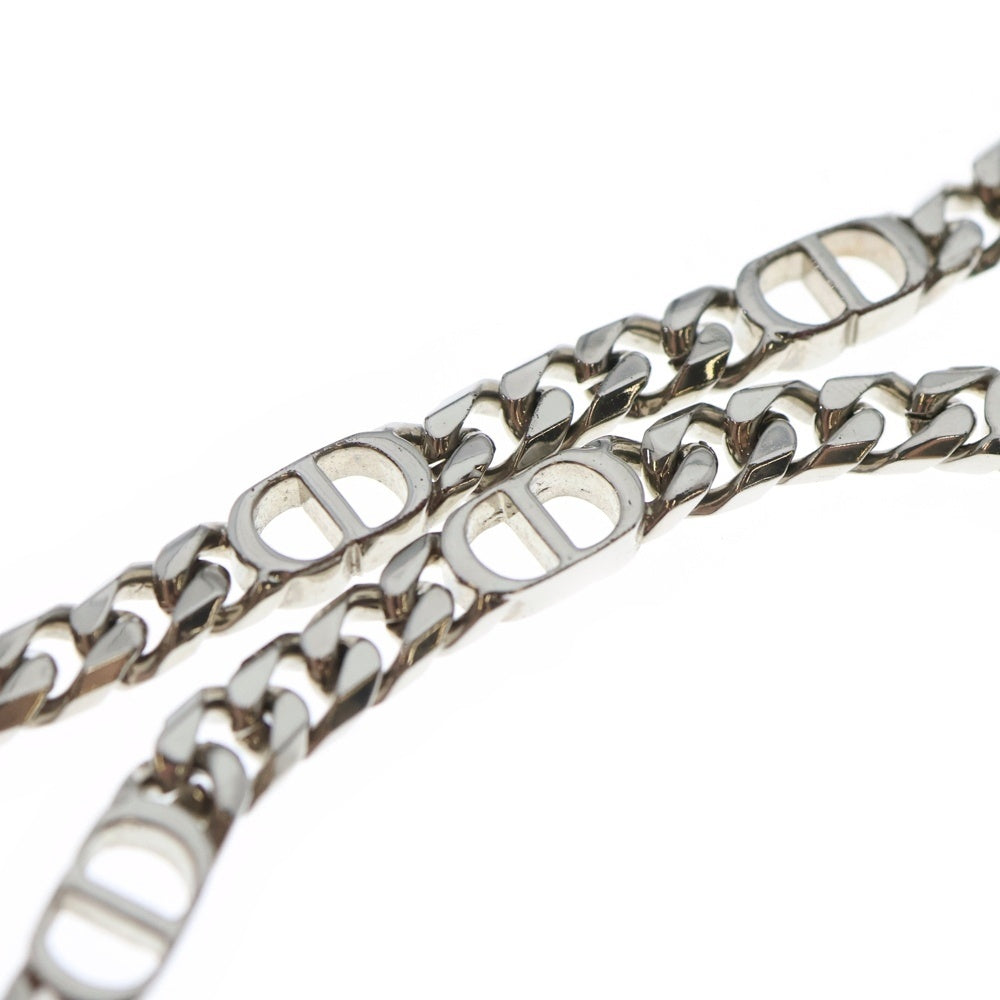 DIOR(ディオール) CD ICON NECKLACE ロゴモチーフ ネックレス シルバー