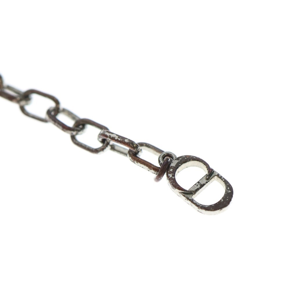 DIOR(ディオール) CD ICON NECKLACE ロゴモチーフ ネックレス シルバー