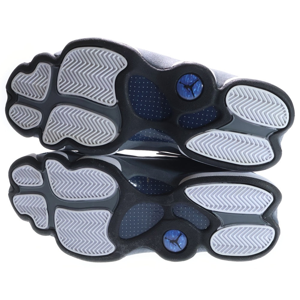 NIKE(ナイキ) Air Jordan 13 Retro Flint エアジョーダン13 フリント グレー ハイカットスニーカー ネイビー/ホワイト US8.5/26.5cm 414571-404