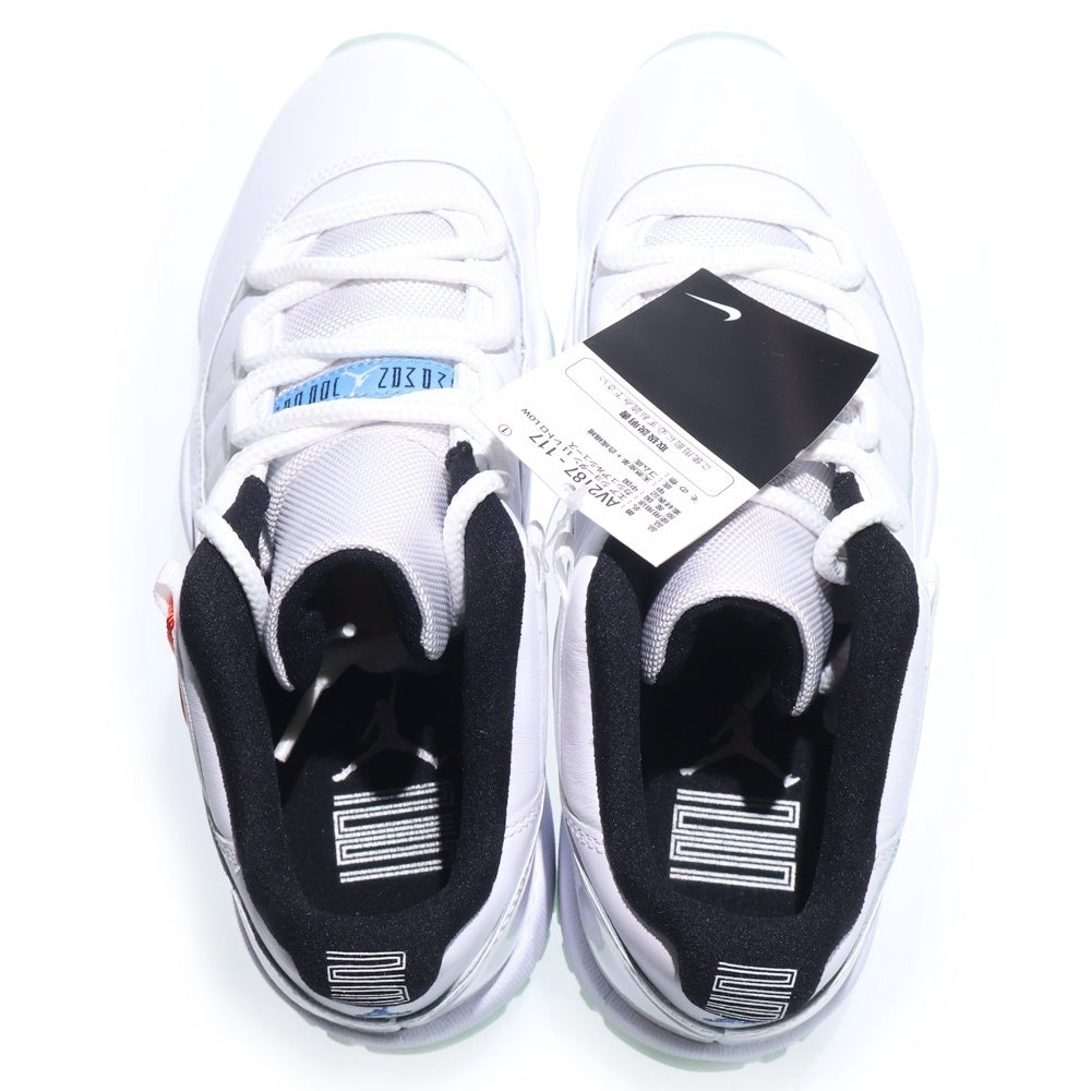 NIKE(ナイキ) AIR JORDAN11 RETRO LOW LEGEND BLUE AV2187-117 エアジョーダン11 レジェンドブルー ローカットスニーカー ホワイト/ブルー US8.5/26.5cm