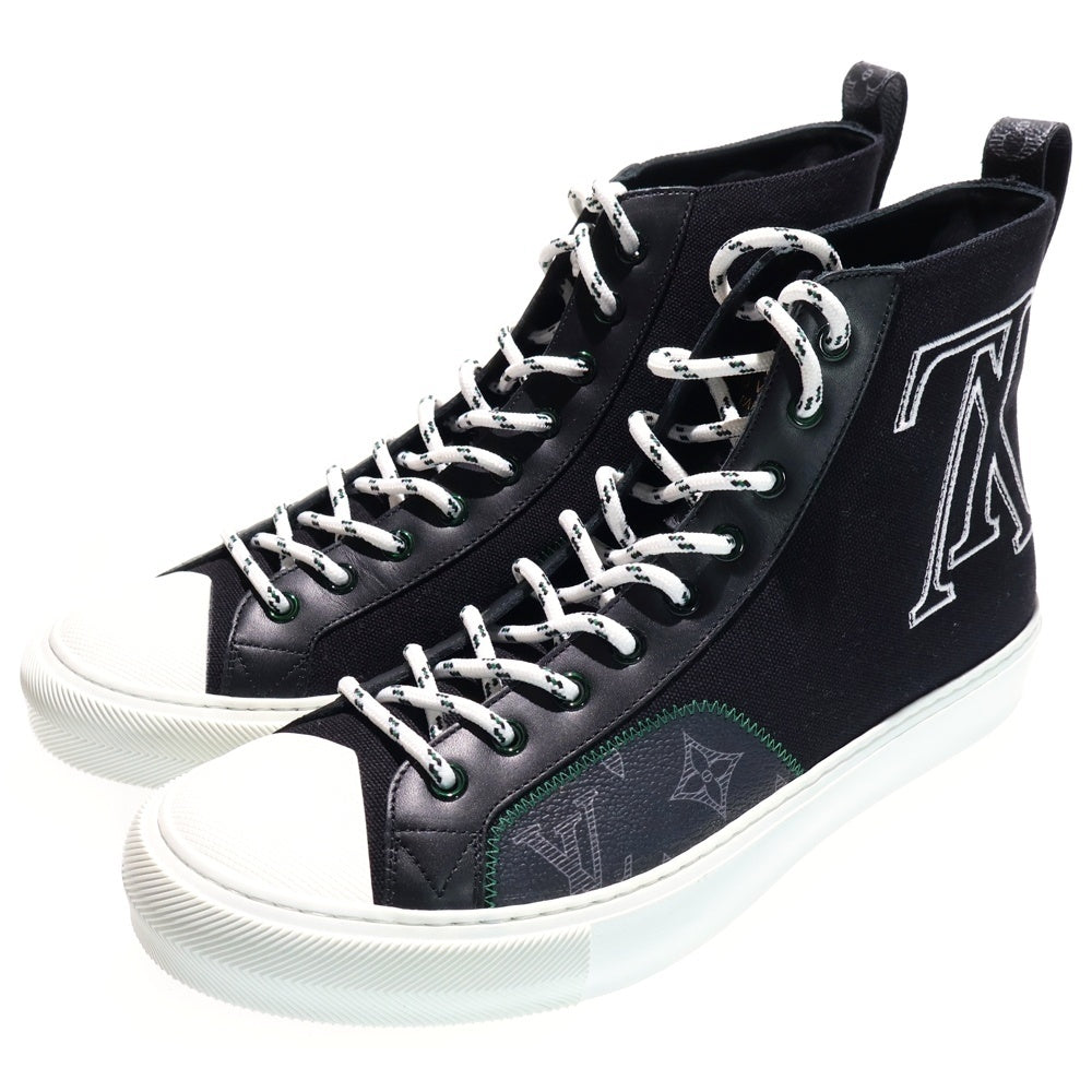LOUIS VUITTON(ルイヴィトン) タトゥーライン レースアップ ハイカット スニーカー ブラック G0 0158