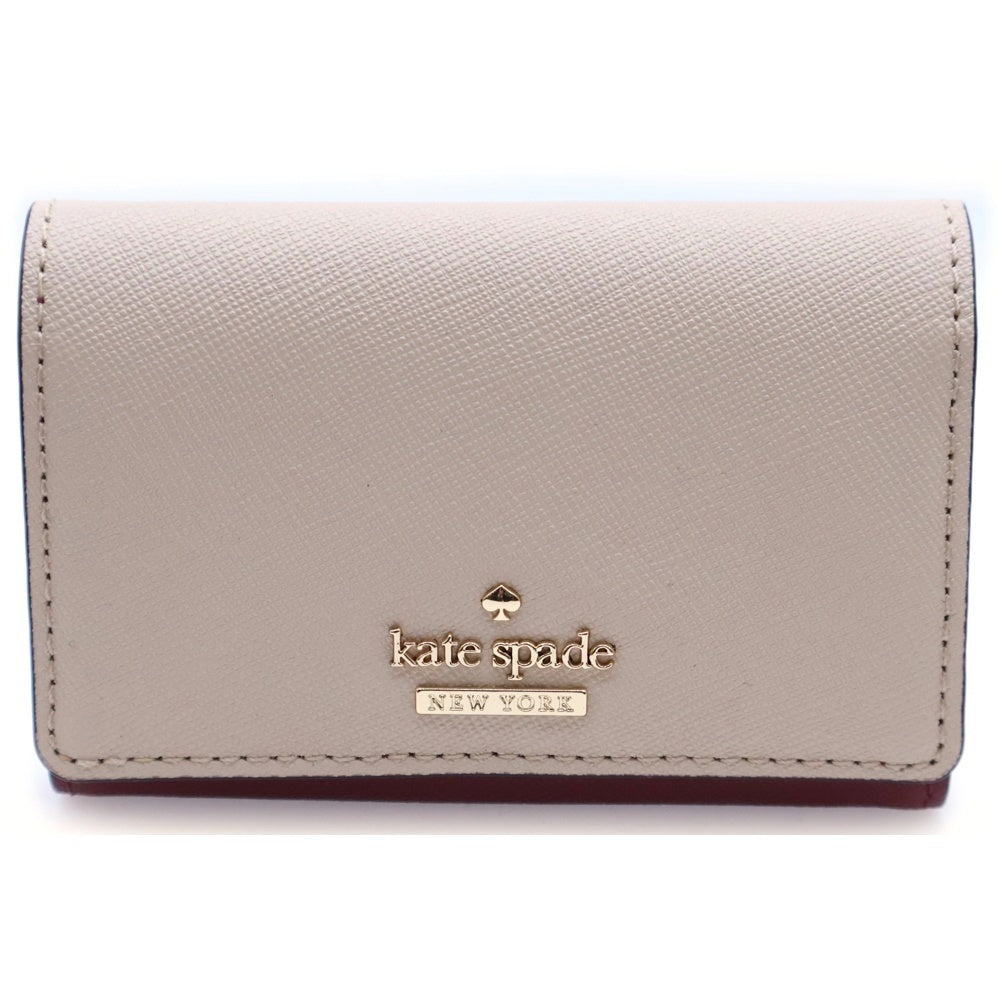 Kate Spade(ケイトスペード) 6連 キーケース キーホルダー ベージュ/レッド レディース