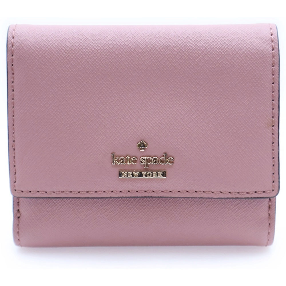 Kate Spade(ケイトスペード) 3つ折り コンパクトウォレット 財布 ピンク レディース