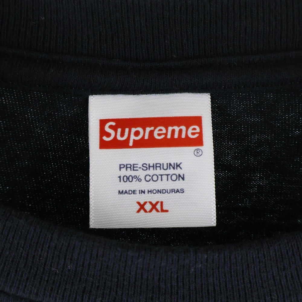 SUPREME(シュプリーム) 24AW Liberty Tee リバティー 自由の女神 プリント 半袖Tシャツ カットソー ブラック