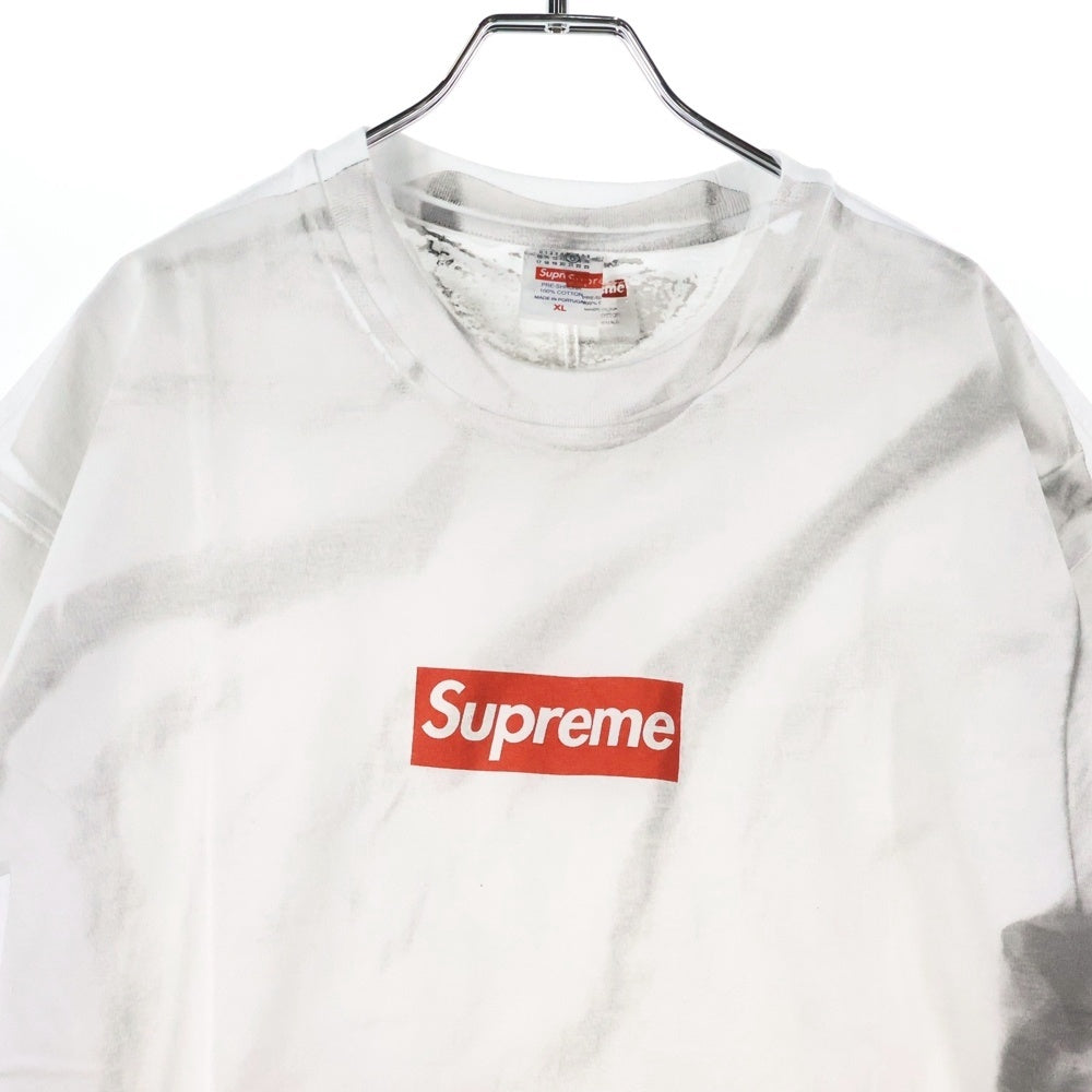 SUPREME(シュプリーム) 24SS ×MM6 Maison Margiela Box Logo Tee エムエムシックスメゾンマルジェラ ボックスロゴプリント半袖Tシャツ カットソー ホワイト