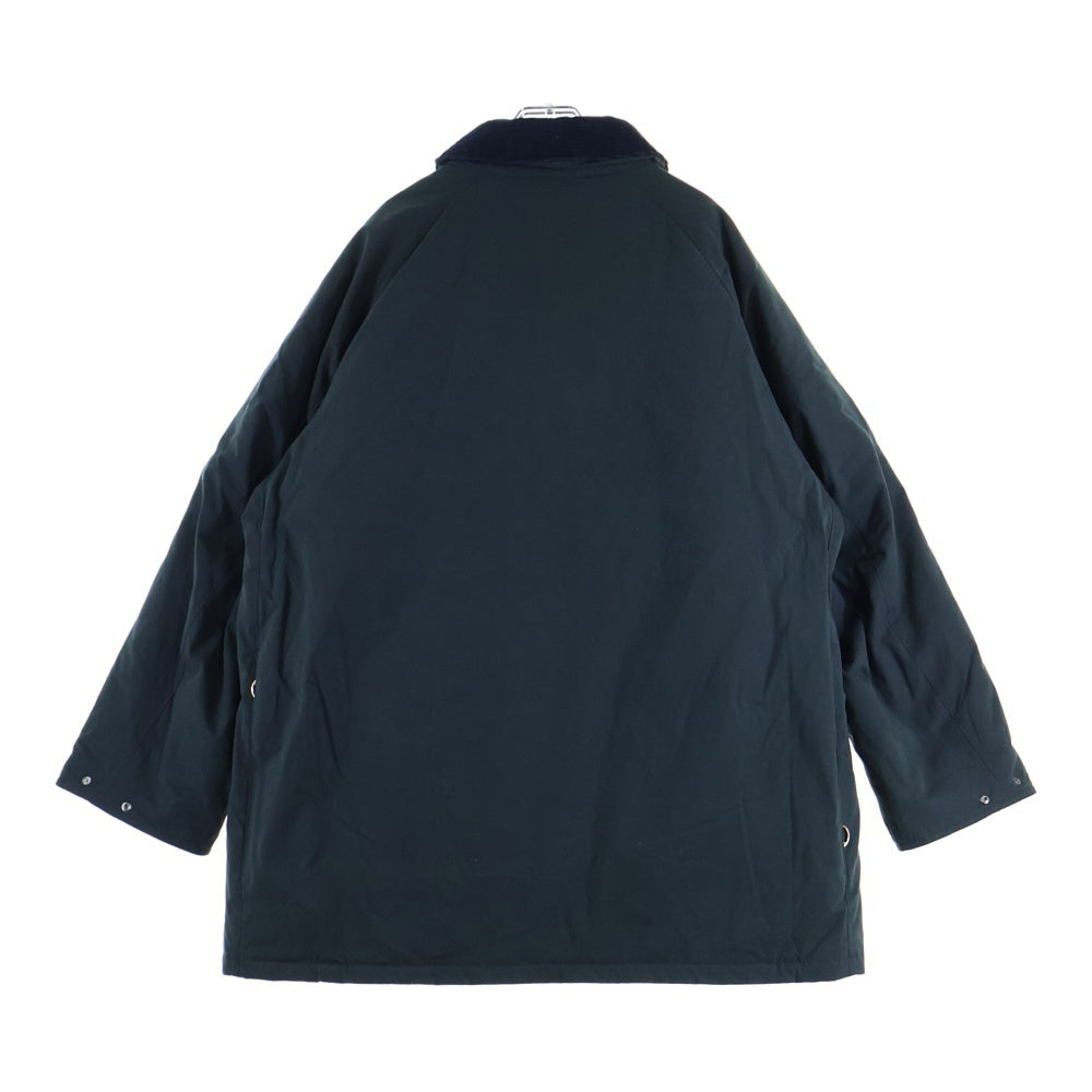 Barbour(バブアー) 25AW PADDED EXMOOR COAT パデッド 中綿 ハーフコート ジャケット ブラック/ネイビー 252MCA1123