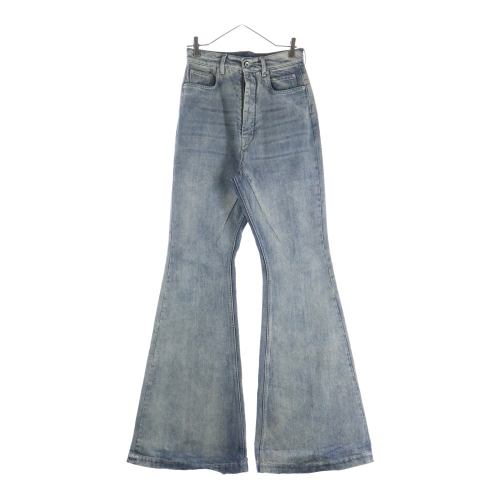 Rick Owens(リックオウエンス) 25AW BOLANS ボラン フレア デニムパンツ インディゴ RR02E1335-DWG