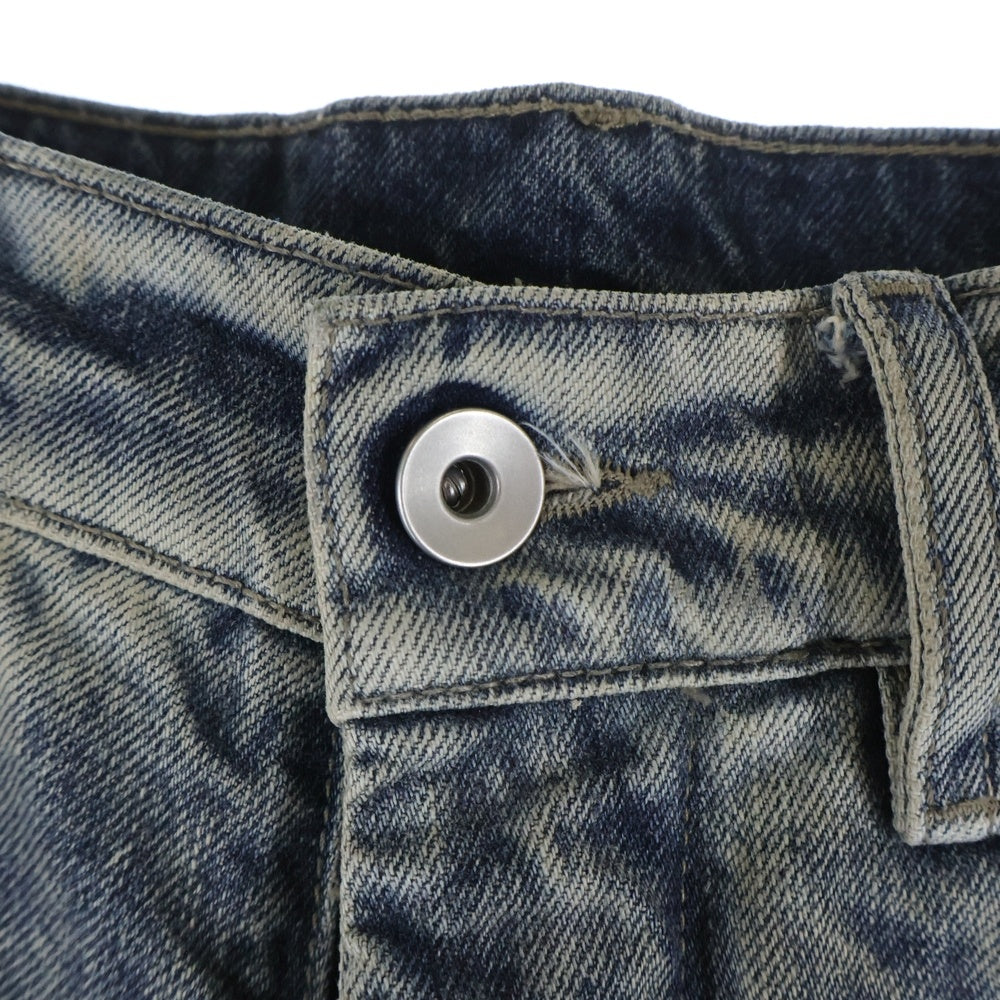 Rick Owens(リックオウエンス) 25AW BOLANS ボラン フレア デニムパンツ インディゴ RR02E1335-DWG