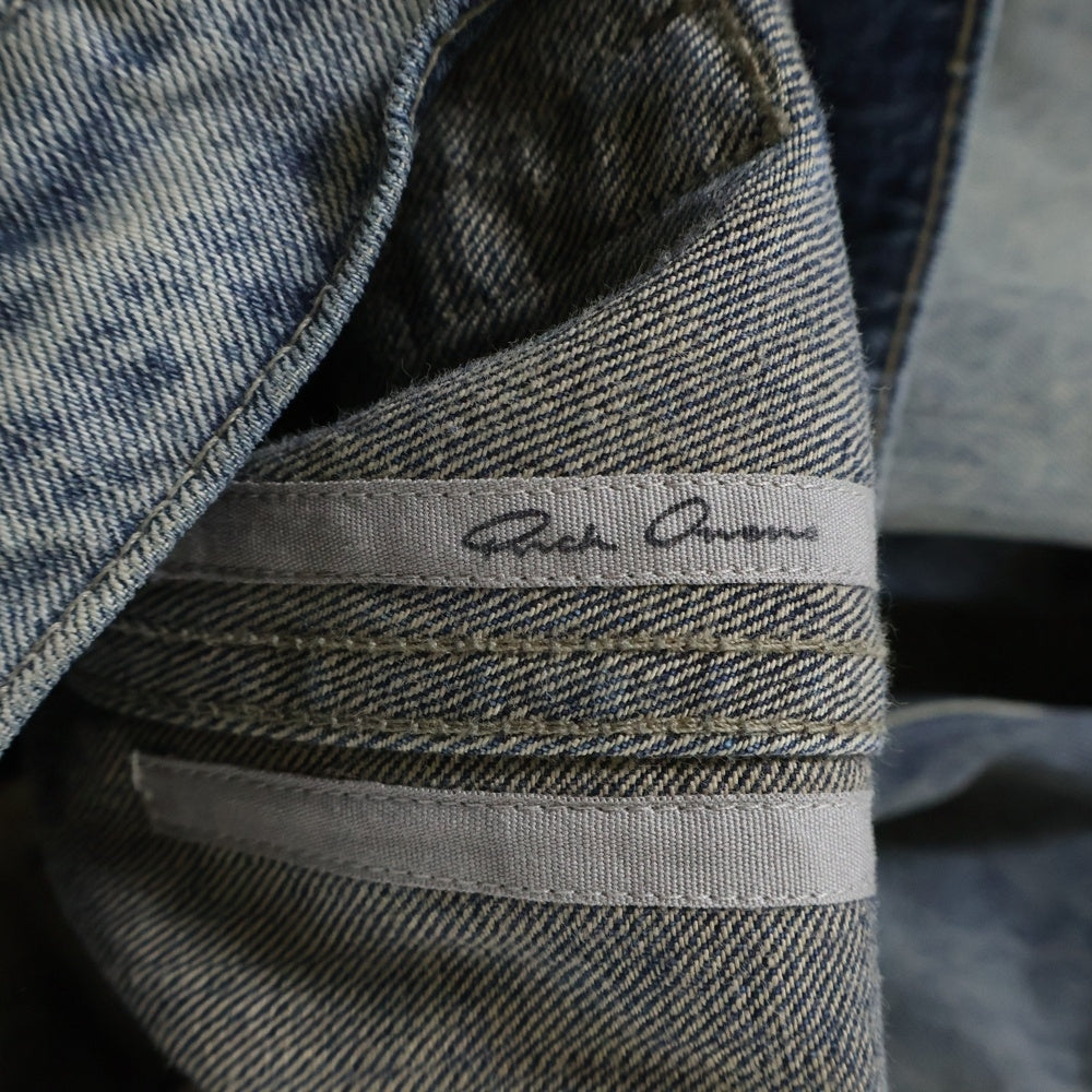 Rick Owens(リックオウエンス) 25AW BOLANS ボラン フレア デニムパンツ インディゴ RR02E1335-DWG