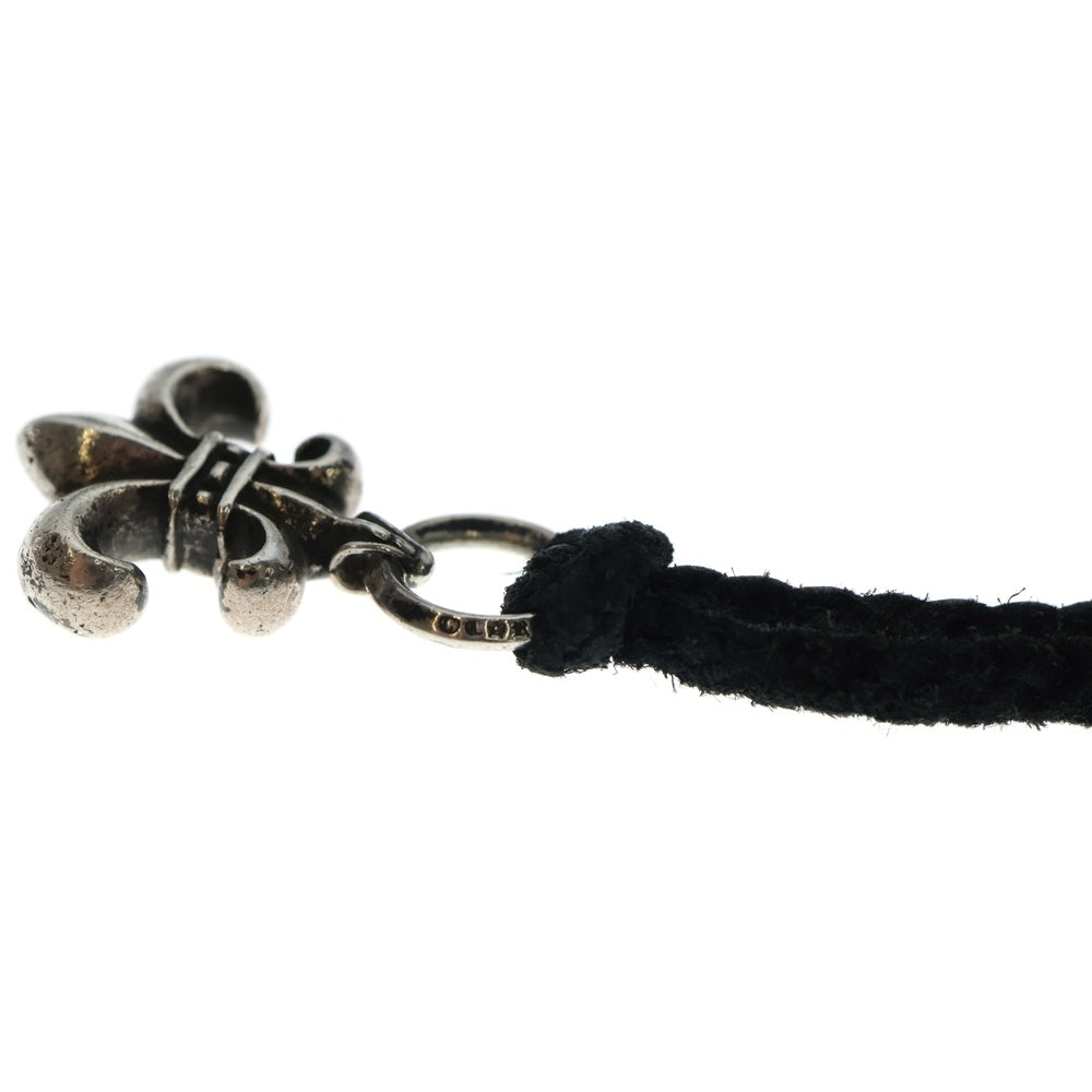 CHROME HEARTS(クロムハーツ) BS FLUER BSフレアペンダント シルバー ネックレストップ レザーブレイド シルバー