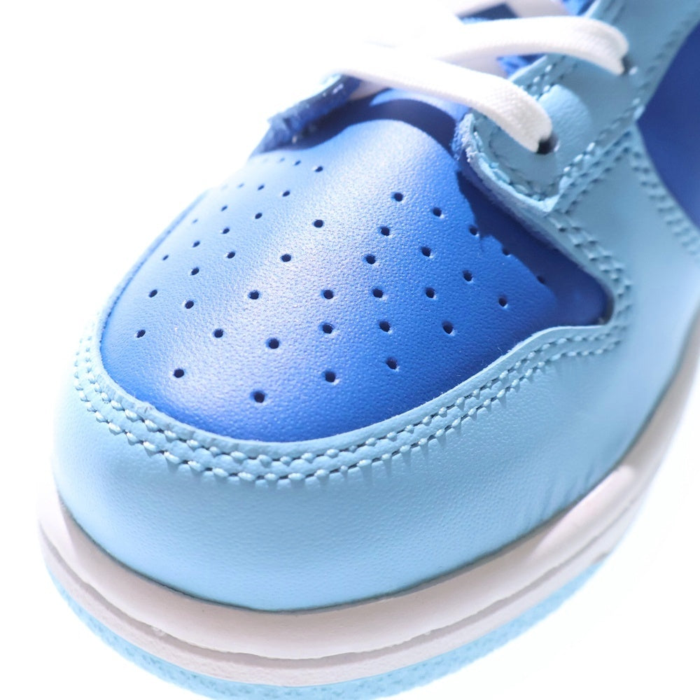 NIKE(ナイキ) Dunk Low Retro QS PS ダンクローレトロQS PS レースアップローカットスニーカー キッズサイズ US3Y/22cm DV2635-400 ブルー