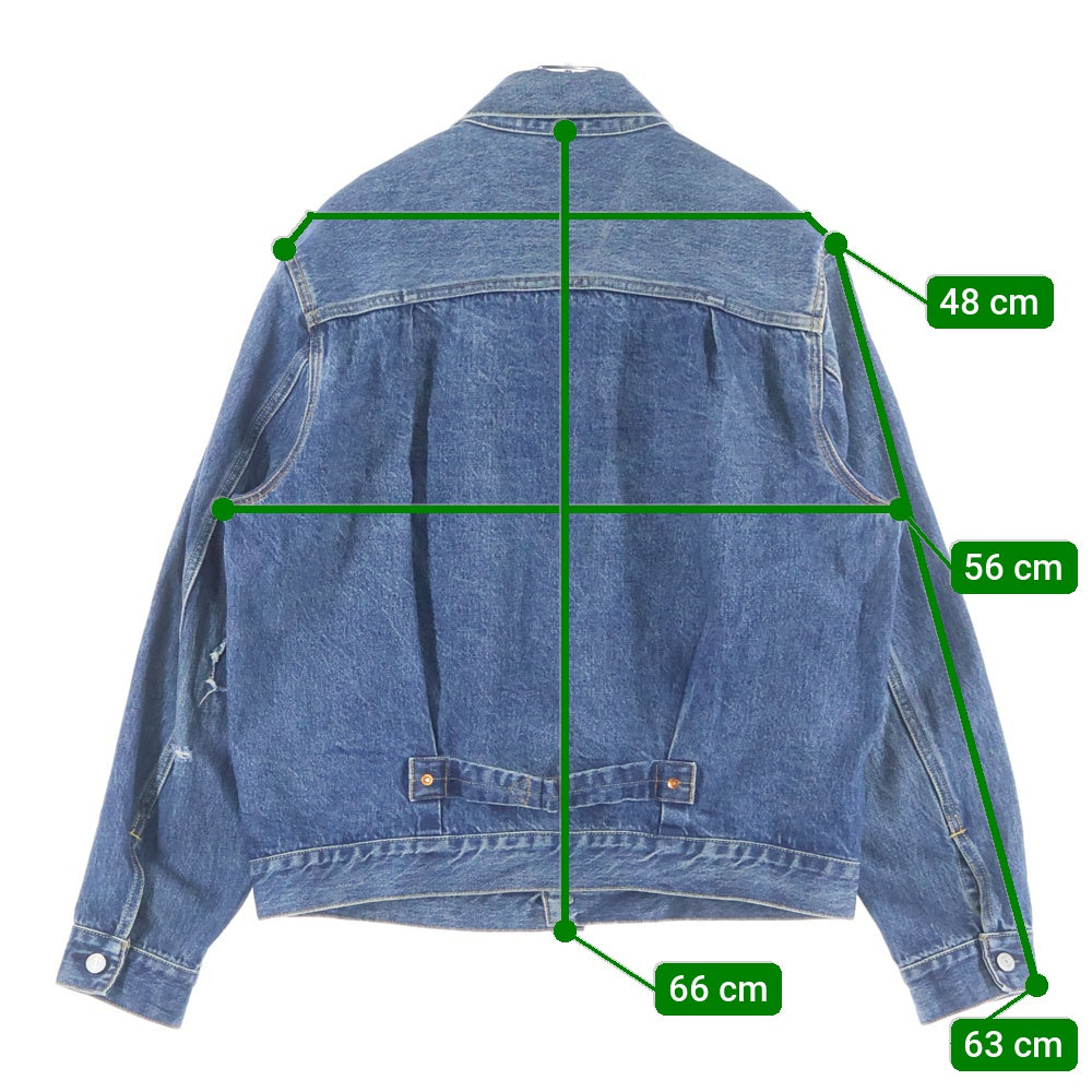 Levi's(リーバイス) 90s VINTAGE 506XX 復刻 赤耳 1stデニムジャケット インディゴ