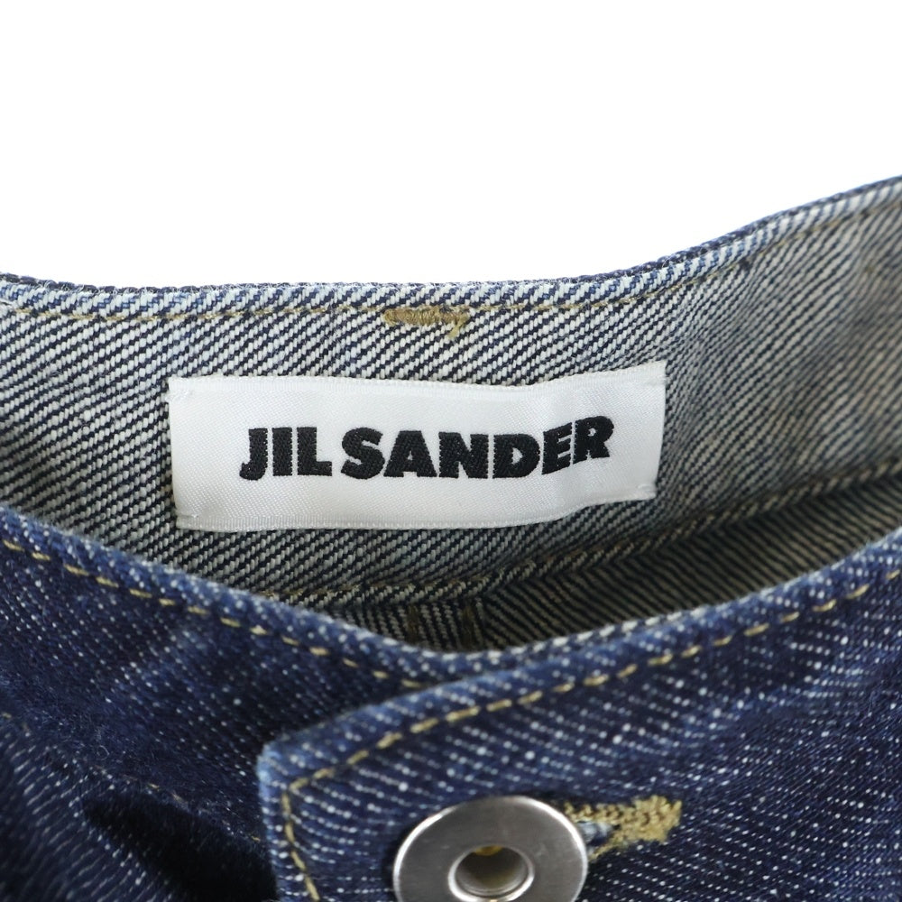 JIL SANDER(ジルサンダー) 25AW LOOSE DENIM ルーズ デニム パンツ インディゴ J22KA0325 J46463