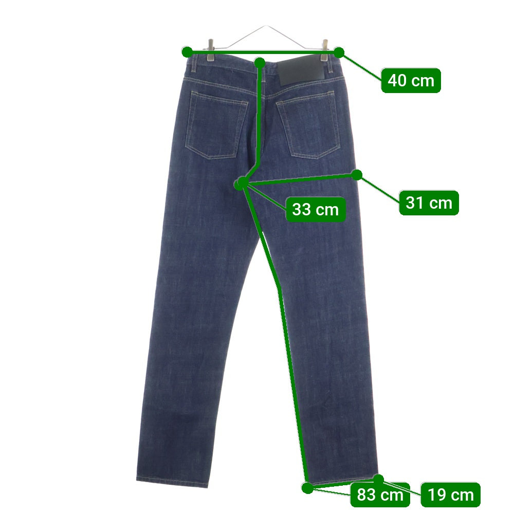 JIL SANDER(ジルサンダー) 25AW LOOSE DENIM ルーズ デニム パンツ インディゴ J22KA0325 J46463