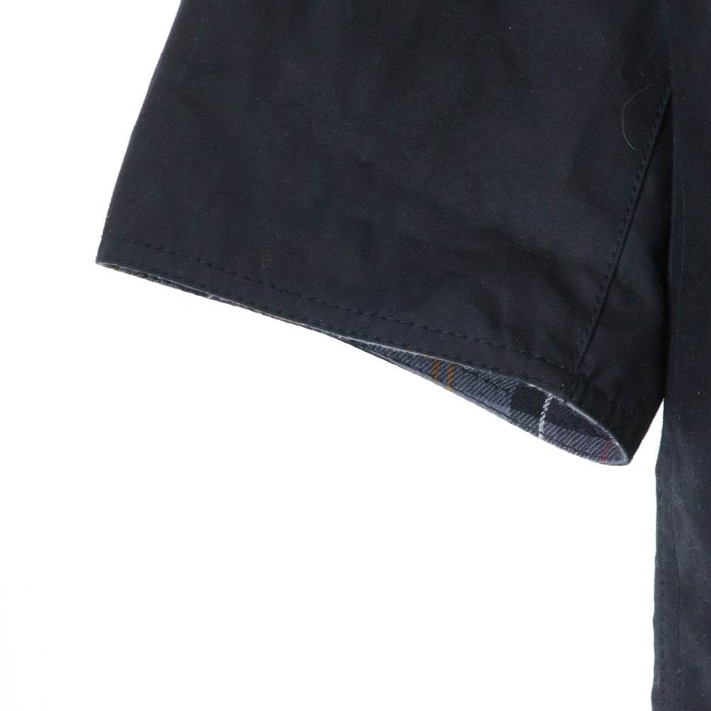 Barbour(バブアー) 25AW SOLWAY ソルウェイ ワックスジャケット オーバーサイズフィット コート ブラック 252MWX2498