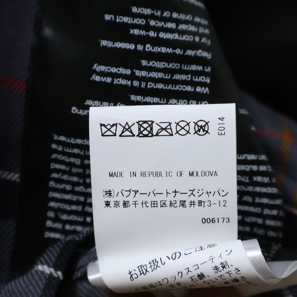 Barbour(バブアー) 25AW SOLWAY ソルウェイ ワックスジャケット オーバーサイズフィット コート ブラック 252MWX2498