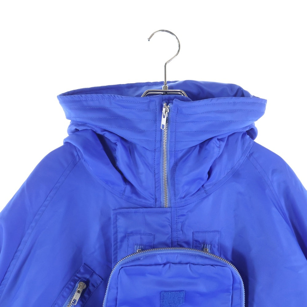 PHINGERIN(フィンガリン) 24AW ELEVATION HOODED BOMBER JACKET フーデッドボンバージャケット ブルー PD-242-JK-021