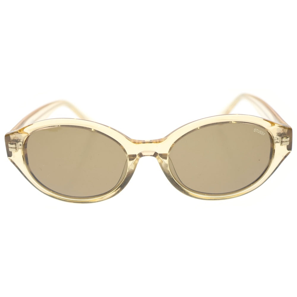 STUSSY(ステューシー) PENN SUNGLASSES クリアフレーム メガネ サングラス 眼鏡 ブラウン