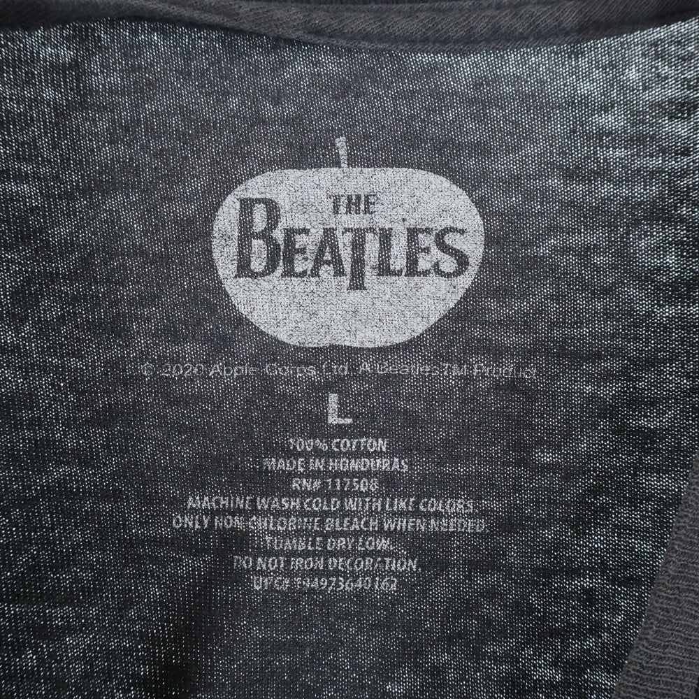 VINTAGE(ヴィンテージ) THE BEATLES ザビートルズ バンド プリント 半袖Tシャツ カットソー ブラック