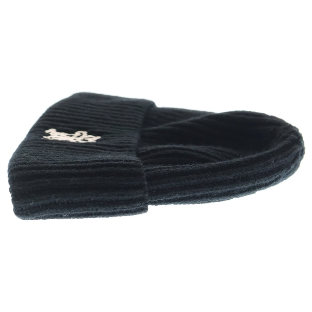 KAMIYA(カミヤ) ×CA4LA KMY Beanie カシラ KMYビーニー ロゴ刺繍ニットキャップ G15CA105 ブラック