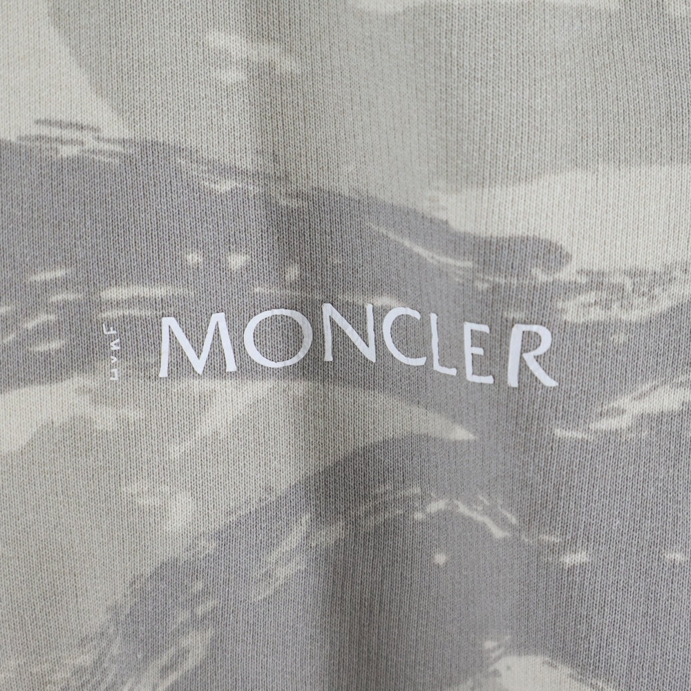 MONCLER GENIUS(モンクレール ジーニアス) 22AW ×HYKE ハイク 総柄 スウェットパンツ グレー H209K8H00002