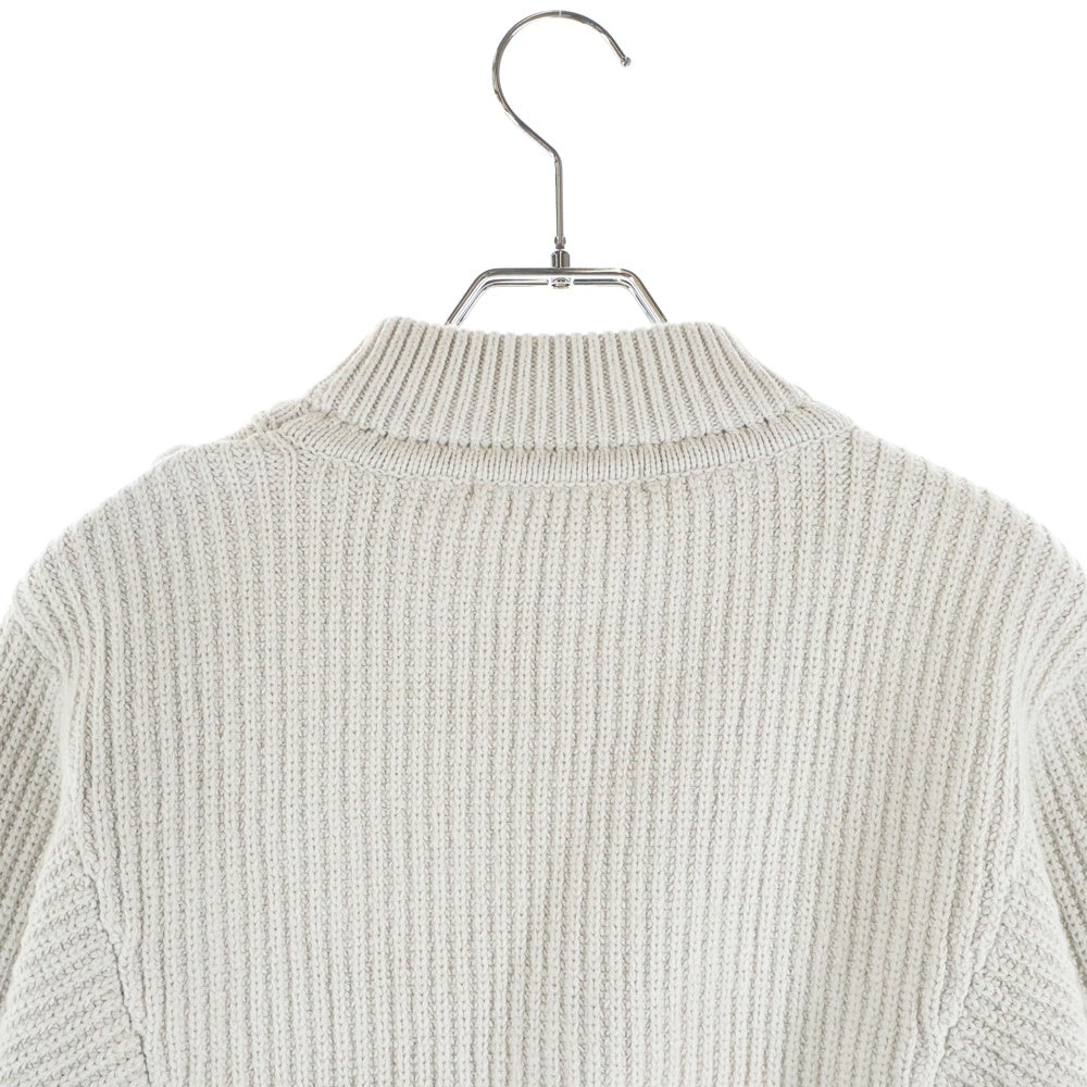 UN3D.(アンスリード) ケーブルショートニット クロップド セーター 522312600301 ベージュ レディース