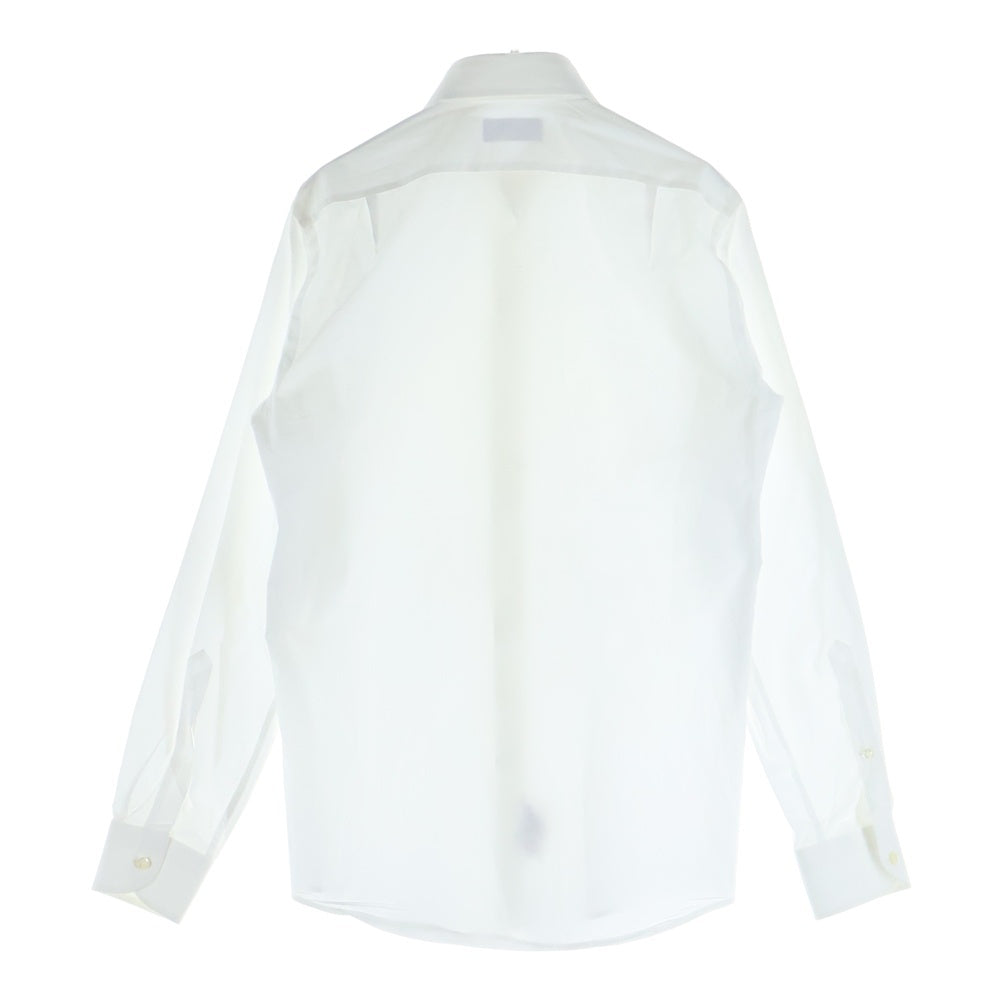 RALPH LAUREN PURPLE LABEL(ラルフローレン パープルレーベル) 90s 無地デザイン ボタンダウン 長袖シャツ ホワイト