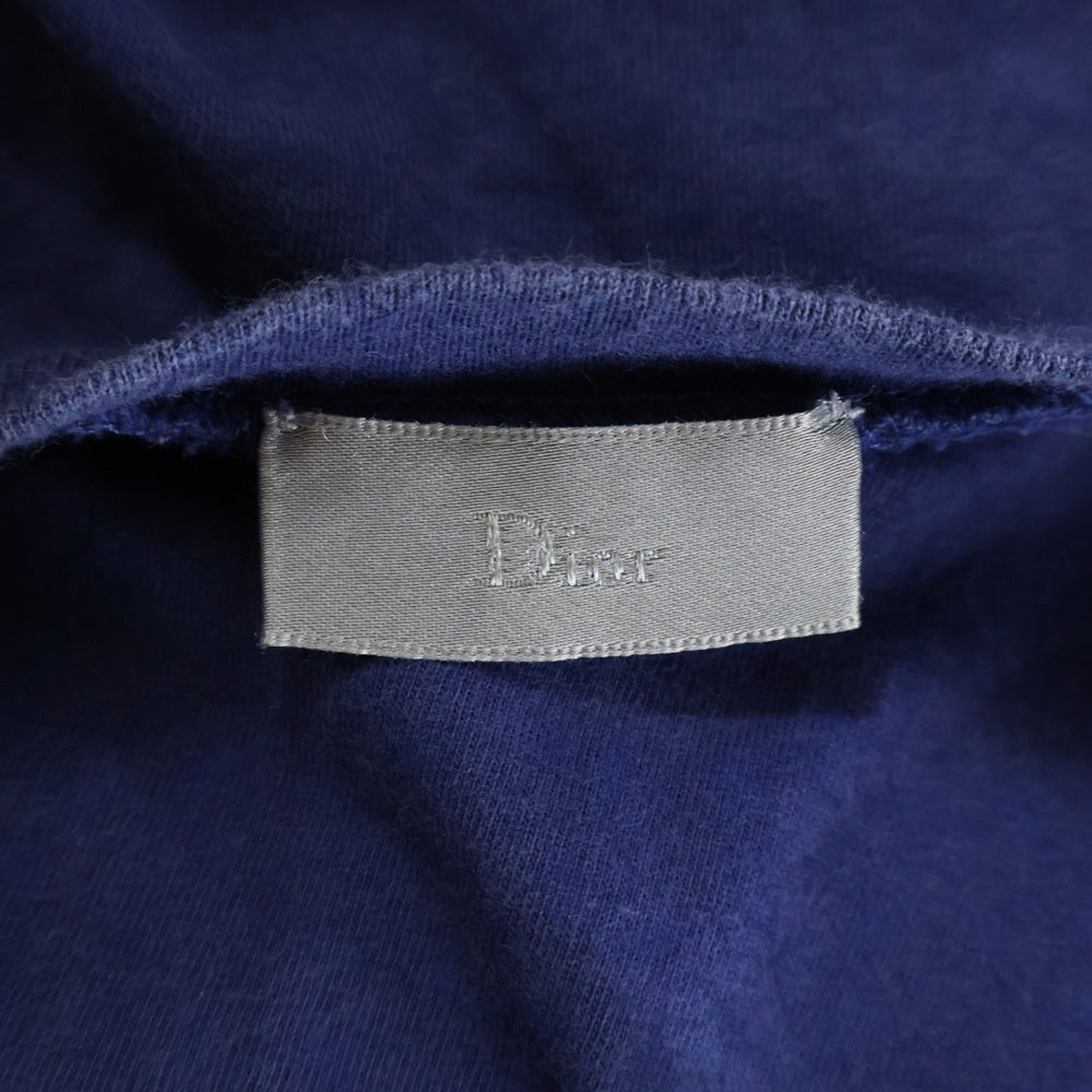 Christian Dior(クリスチャンディオール) KRIS VAN ASSCHE クリスヴァンアッシュ 総柄 半袖Tシャツ カットソー 333J660I7411 ネイビー