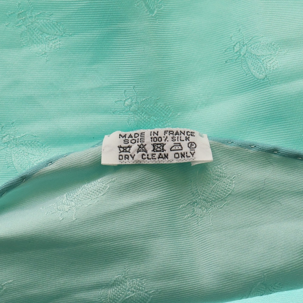 HERMES(エルメス) ロサンジュ シルク ビー スカーフ グリーン レディース