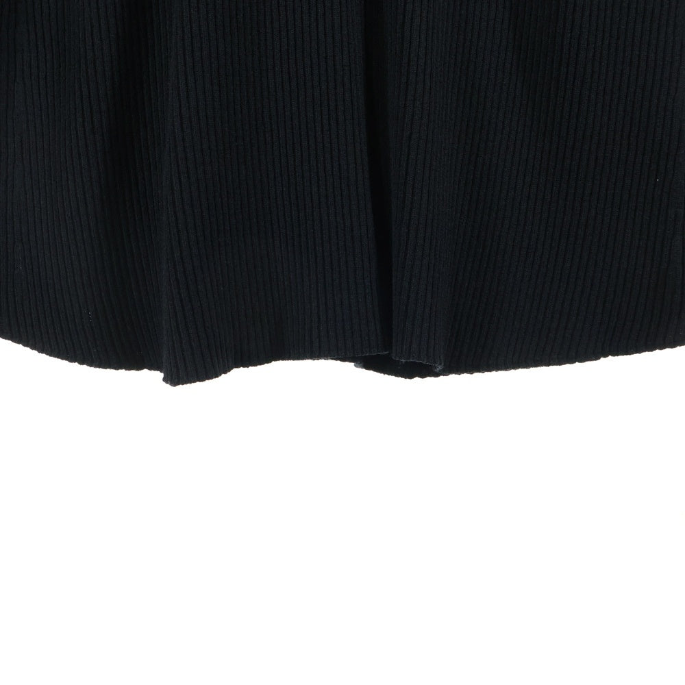 LE CIEL BLEU(ルシェルブルー) レーヨン ノースリーブ ロングワンピース ドレス 22A65106 ブラック レディース