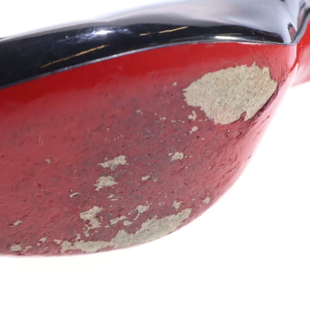 CHRISTIAN LOUBOUTIN(クリスチャンルブタン) ラウンドトゥ パンプス ハイヒール ブラック レディース