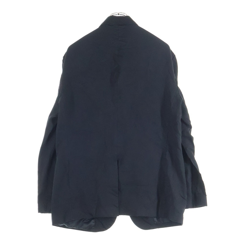 COMME des GARCONS HOMME(コムデギャルソンオム) 25AW エステルサージ製品染め3Bジャケット 3Bシングルテーラードジャケット HP-J012 ブラック