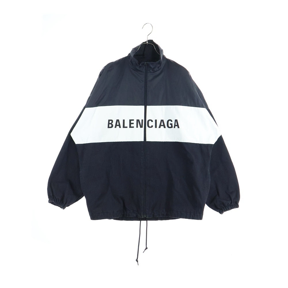 BALENCIAGA(バレンシアガ) 18AW デニム切替 フロントロゴプリント