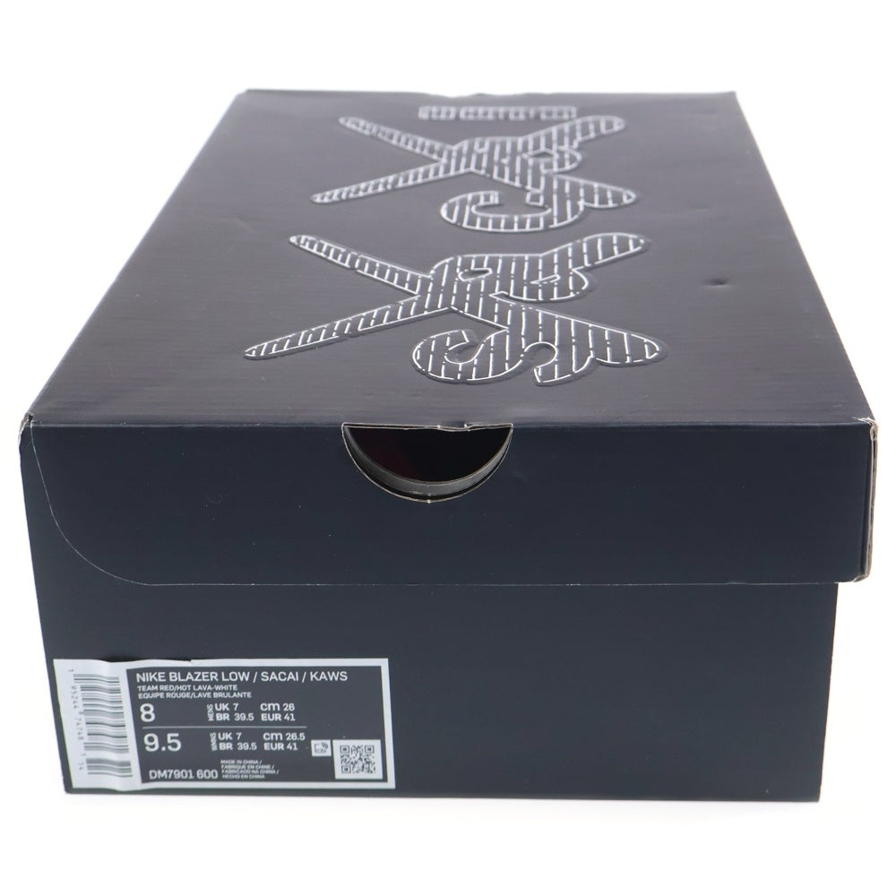 NIKE(ナイキ) × sacai × KAWS BLAZER LOW TEAM RED DM7901-600 サカイ カウズ ブレーザー チームレッド ローカットスニーカー シューズ マルチカラー US8/26cm