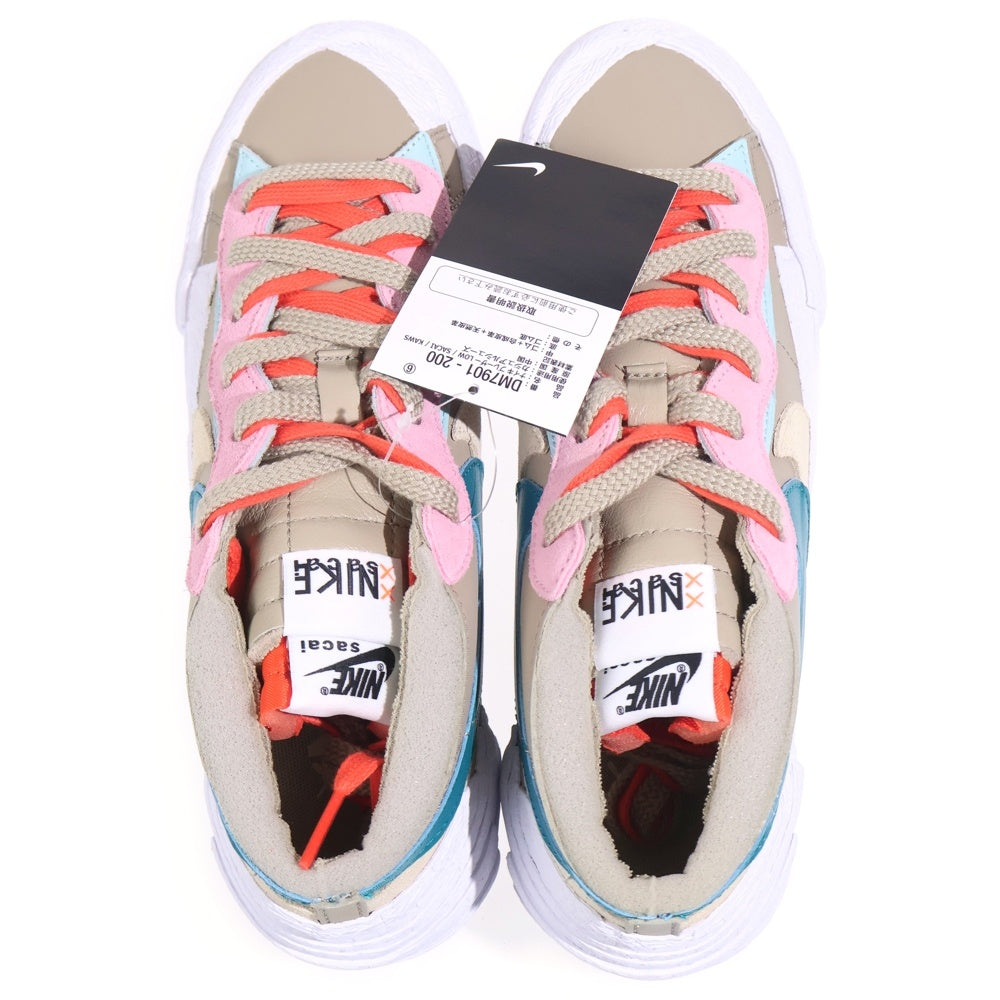 NIKE(ナイキ) ×Sacai ×KAWS BLAZER LOW サカイ カウズ ブレーザー ローカットスニーカー ベージュ 8/26cm DM7901-200