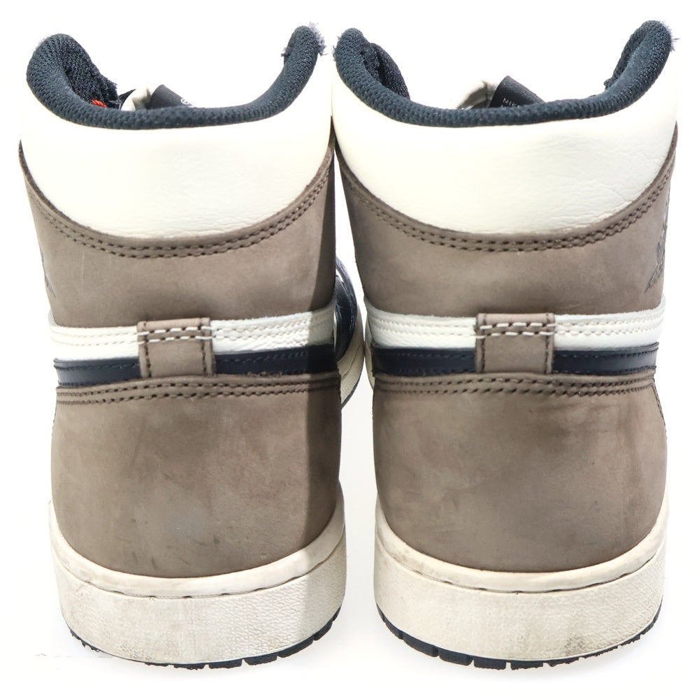 NIKE(ナイキ) AIR JORDAN 1 HIGH OG Dark Mocha 555088-105 エアジョーダン1 ハイ OG ダークモカ ハイカットスニーカー ブラウン/ブラック/ホワイト US9/27.0cm