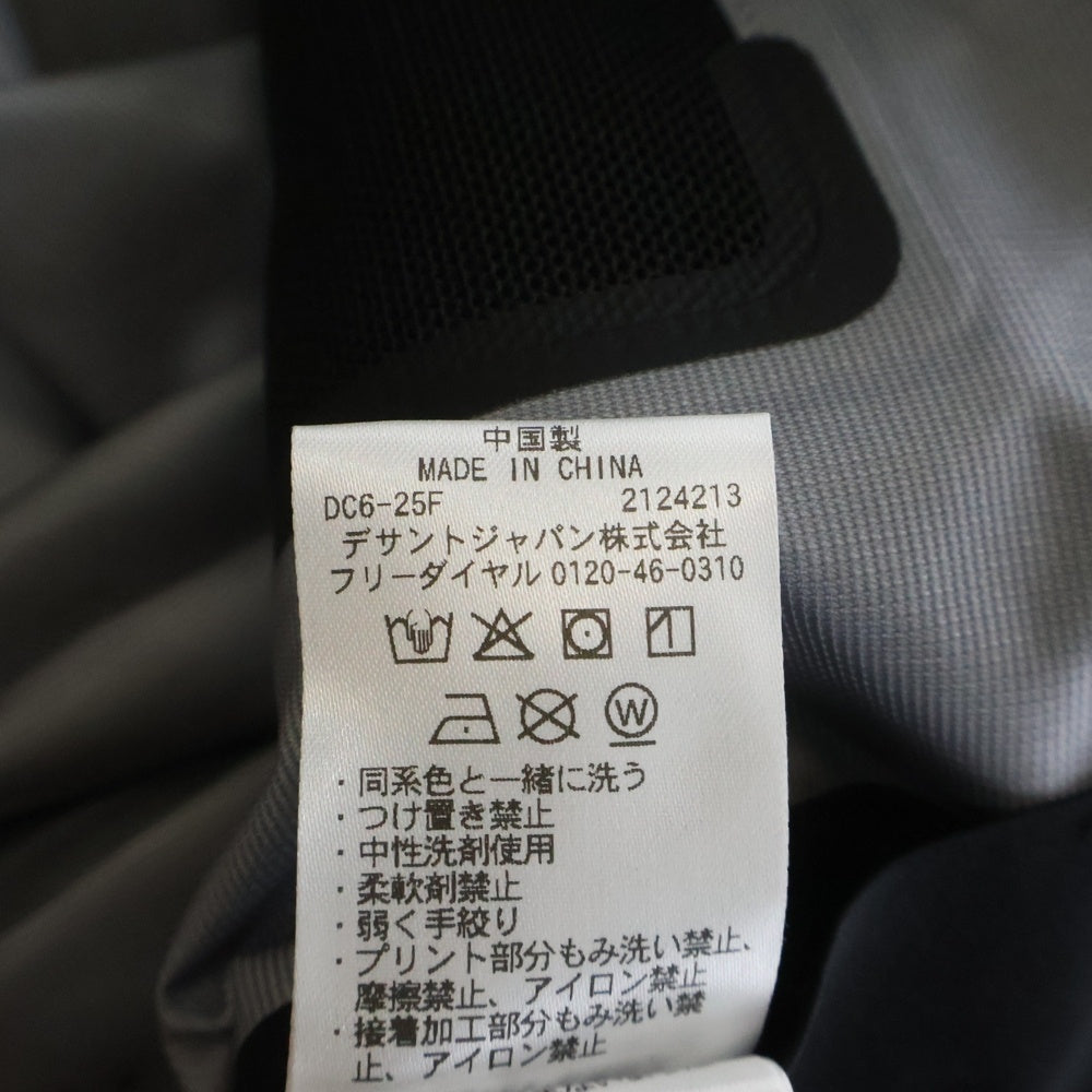 DESCENTE(デサント) ALLTERRAINオルテライン ZENCHIKEI VZ ハードシェルジャケット マウンテンパーカー ブラック