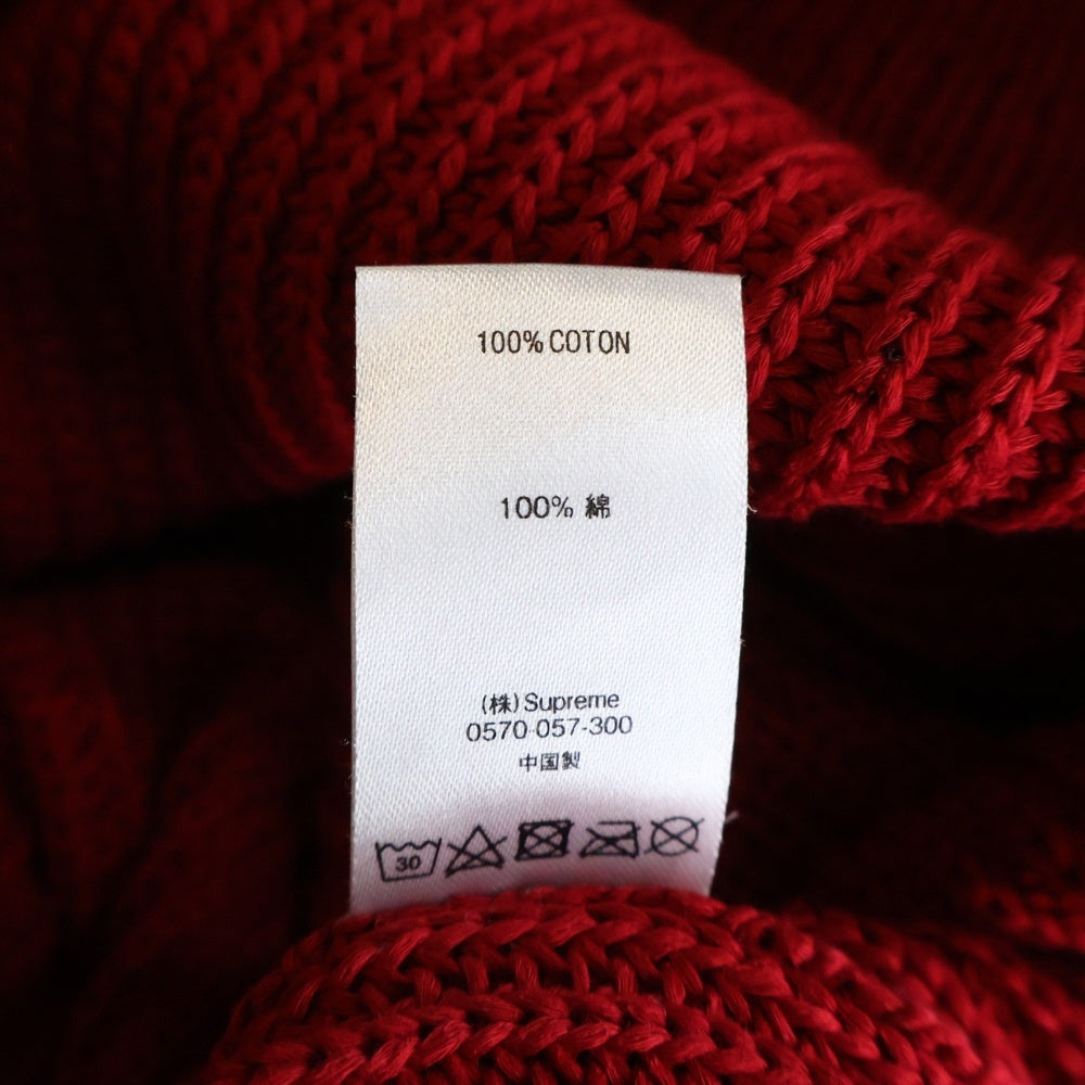 SUPREME(シュプリーム) 18AW ×Comme des Garcons SHIRT Sweater コム デ ギャルソンシャツ ニット セーター レッド