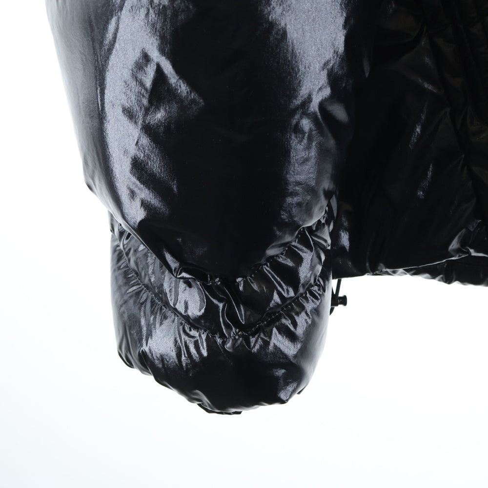 MONCLER(モンクレール) 25AW ×ASAP Rocky Bahianinha K24041A00014 フード付き ショートダウンジャケット アウター ブラック