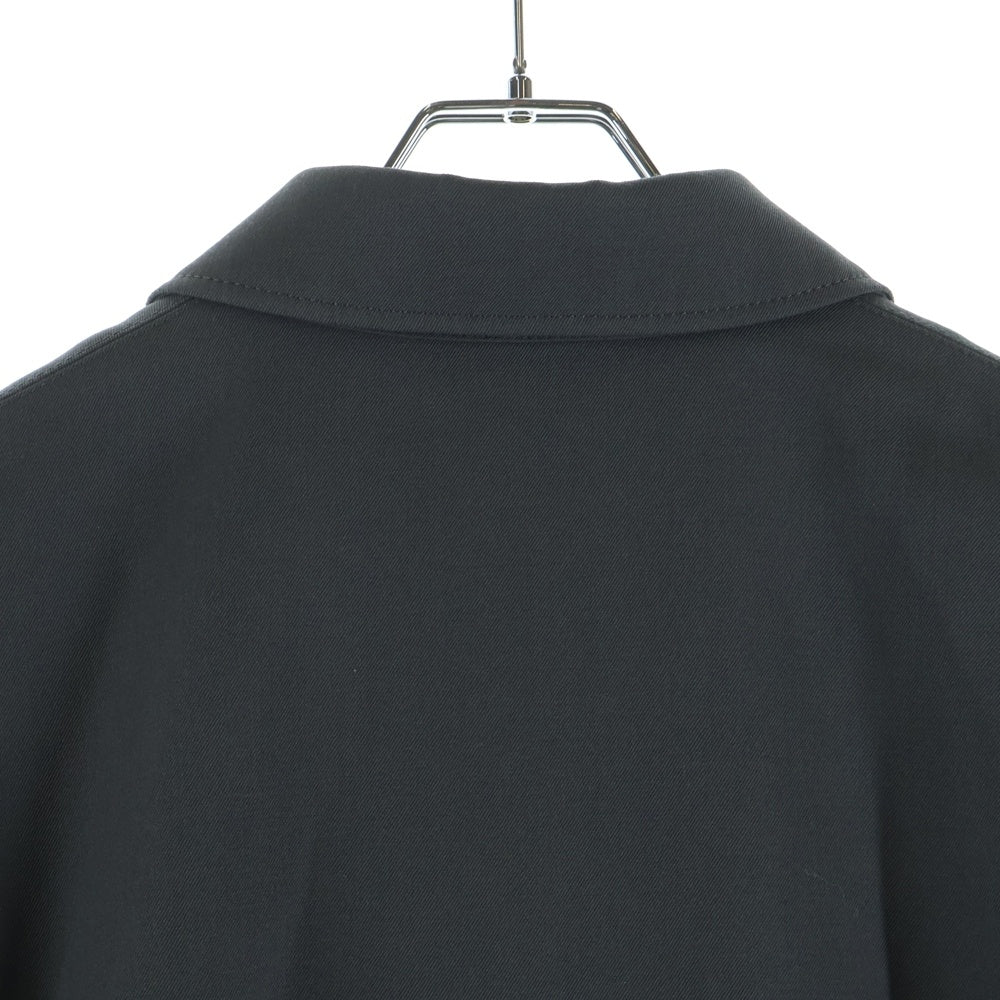 ATON(エイトン) Back Satin Harrington Jacket シップアップ ハリントン ジャケット アウター グレー