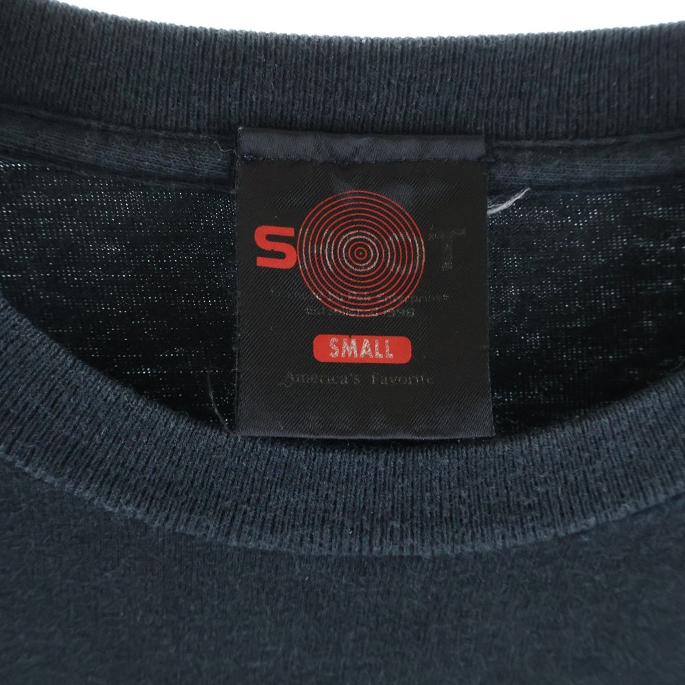 VINTAGE(ヴィンテージ) 00s 2002年 SHOOTタグ プリント半袖Tシャツ ブラック