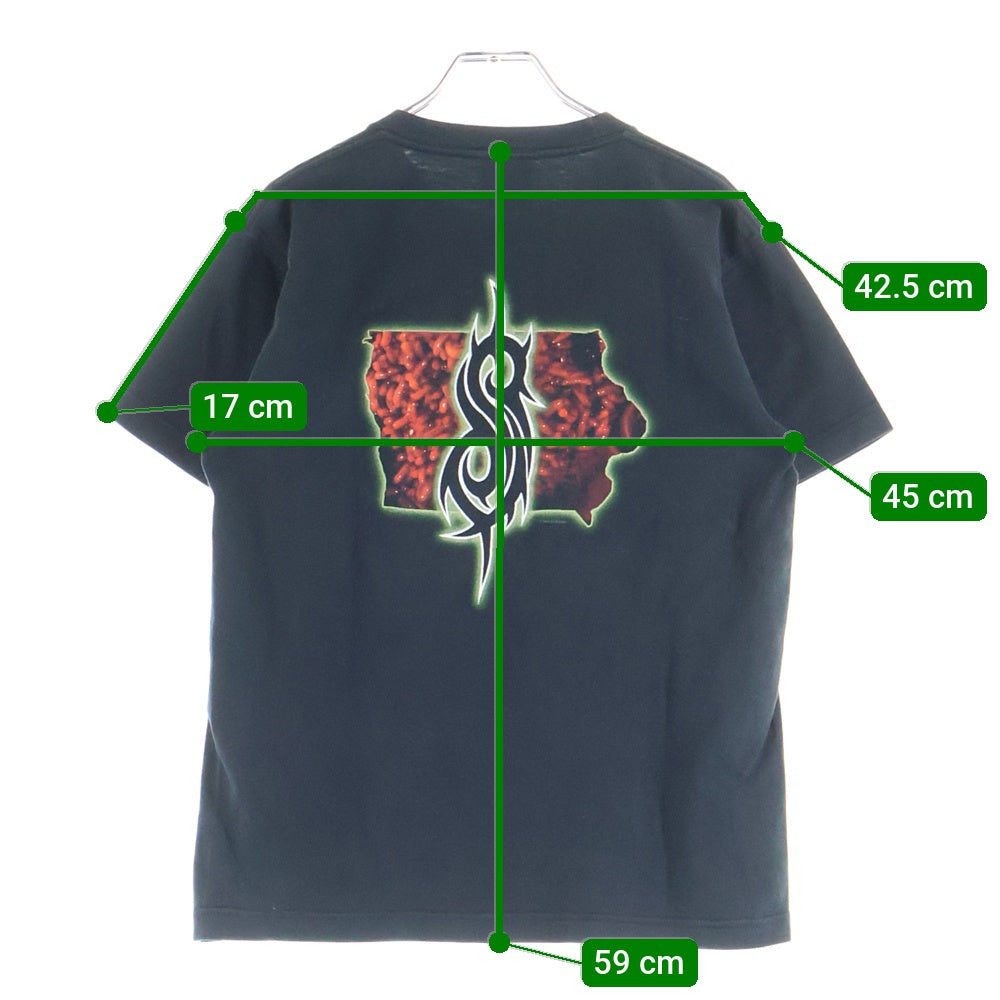 VINTAGE(ヴィンテージ) 00s 2002年 SHOOTタグ プリント半袖Tシャツ ブラック