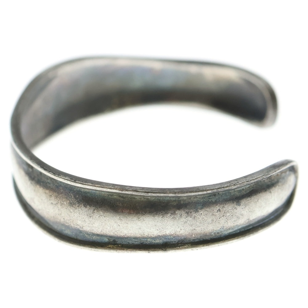 NO BRAND(ノーブランド) ウェーブ バングル ブレスレット S925刻印 シルバー